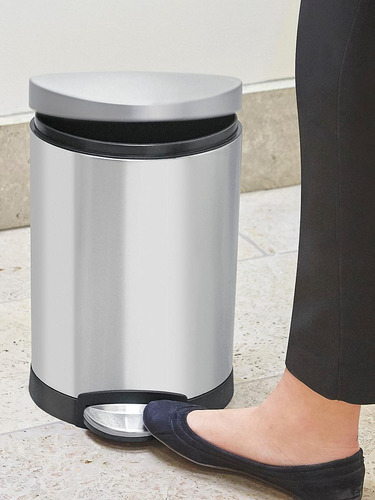 Simplehuman Bote De Basura Con Pedal Para Baño - 7.3l -uline