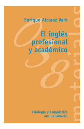 Libro El Ignlés Profesional Y Académicode Alcaraz Varó Enri
