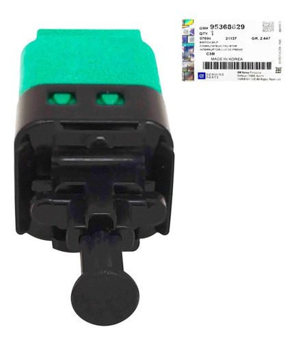Imagen 3 de 10 de Interruptor Pedal Freno Optra 2011 2012 2013 Desing Original