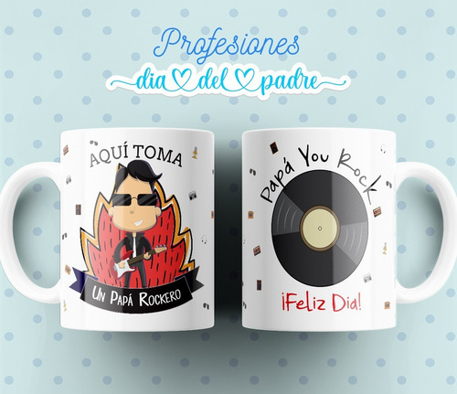 29 Diseños Tazas Día Del Padre Profesiones Y Mas Sublimar #3