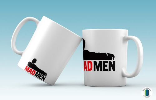 Imagen 2 de 2 de Twin Peaks. Madmen. Series Varias. Taza Mug Calidad Premium