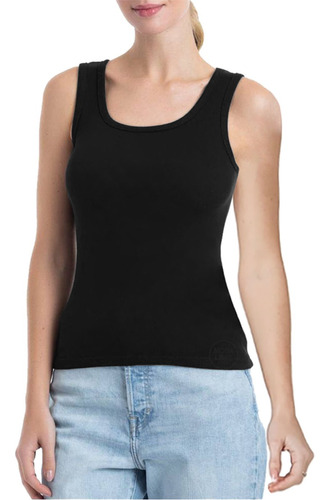 Musculosa Lisa - Algodón Peinado20/1 - Verano Mujer Xespecia