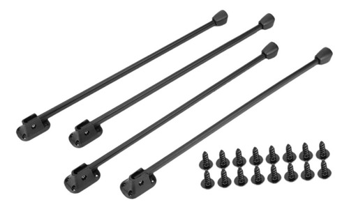 . 4x Pernas De Mesa Dobráveis, Estáveis, Altura 45cm