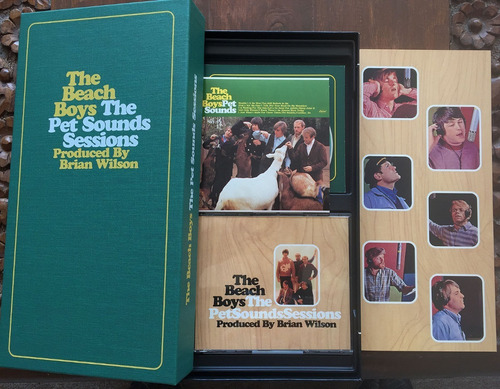 Beach Boys The Pet Sounds Sessions Box Set 4 Cd's Capitol Eu