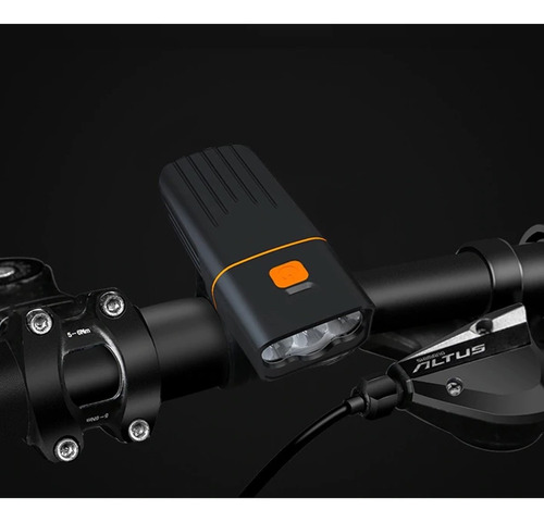 Imagem 4 de 5 de Farol De Bike Bat Embutida Tk3 1000 Lm 5horas Power Bank Cl