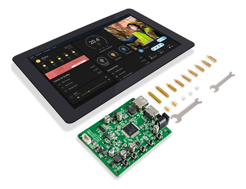 Sunfounder Pantalla Tactil De 10 Pulgadas Para Raspberry Pi