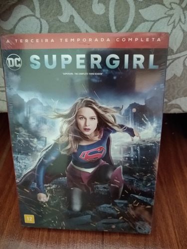 Box Dvd Supergirl - 3ª Temporada Completa - 5 Dvds - Lacrado