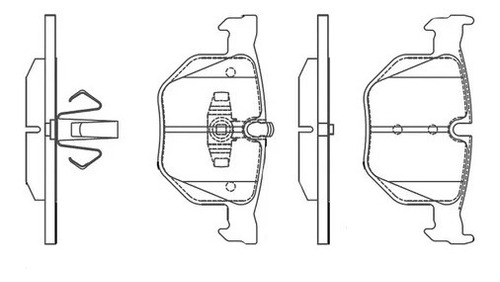 Pastilha Ceramica Bmw 325i 2005 2006 2007 2008 2009 2010