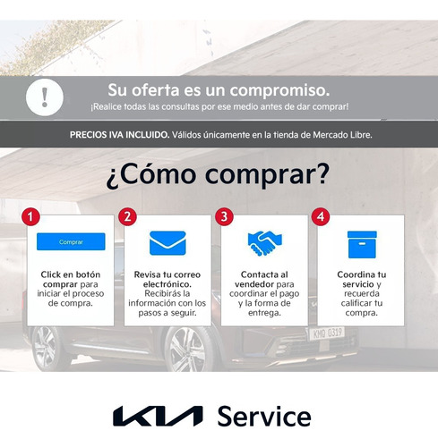 Servicio De Mantenimiento Oficial Kia Niro Hybrid-100,000 Km