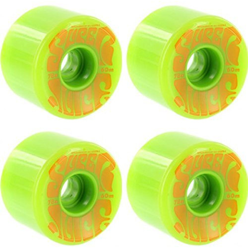 Rueda Patineta Longboard Verde Naranja Juego