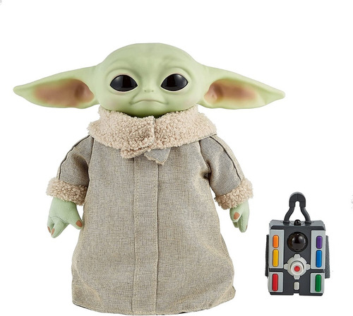 Baby Yoda Animatronic Radio Control Con Sonidos Mattel Gwd87