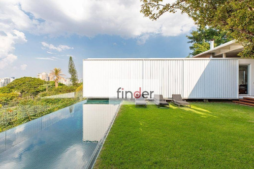 Imagem 10 de 30 de Casa À Venda Na Rua Santa Judite, Jardim Guedala. Projeto De Thiago Bernardes, Vista Panorâmica, Piscina, Solarium, Sauna, 3 Dormitórios, 4 Vagas. - Ca0987