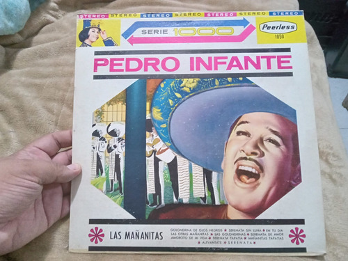 Lp Pedro Infante Las Mañanitas Importado Acetato,long,play