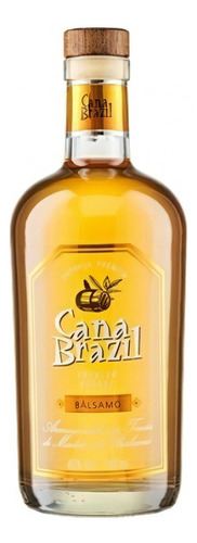 Aguardente Cana Brazil Export Barril Bálsamo Teor 40% 740ml