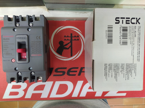 Breaker Steck Sdjh50  3p X 50 Amp