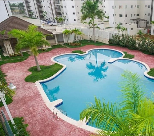 Imagen 11 de 20 de Apartamento En Residencial Con Piscina, Santiago (hfa-230)