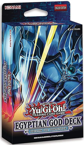 Juego De Cartas Coleccionables Yu-gi-oh! Obelisco Con Baraja