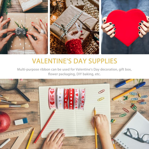 14rollos Cinta Envolver Para Ramo De El Día De San Valentín