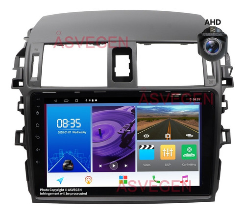 Android Coche Estéreo 2g+32g 9 Para Toyota Corolla 09-13