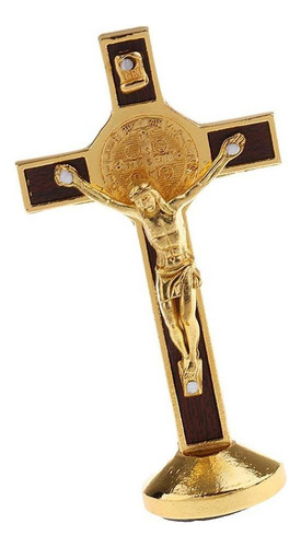 - 3 Piezas Crucifijo Cristo Estatua Cruz Coche Pared