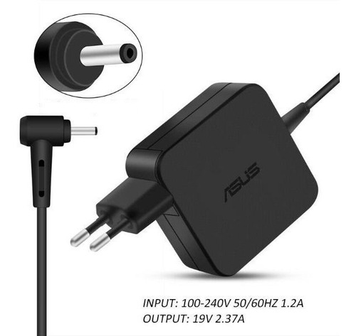 Imagen 2 de 2 de Cargador Asus Original 19v 2.37a 4.0x1.35mm 45w
