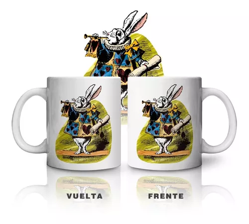 Taza Alicia en el País de las Maravillas Conejo