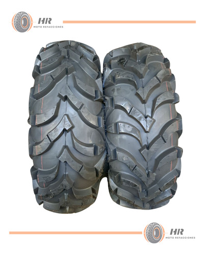 23x8-11 Par Llantas Cuatrimoto !envio Gratis Y Msi! F