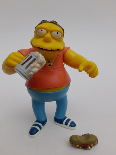 Barney Gumble. Los Simpson Playmate Original Con Accesorios 