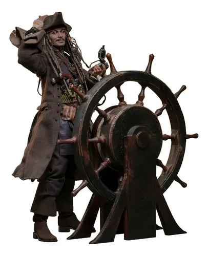 Jack Sparrow Piratas Do Caribe Hot Toys Dx 37 1/6 | Parcelamento