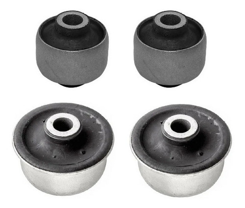 Kit 4 Bucha Bandeja Ford Ka 97 98 99 00 01 02 03 04 05 06 07