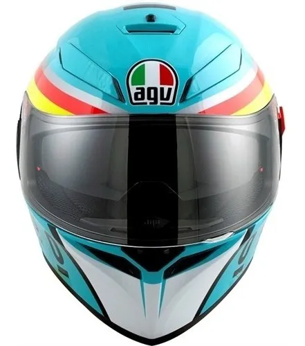 Capacete Agv K3 Sv Joan Mir Azul C Pinlock Incluso Tamanho do