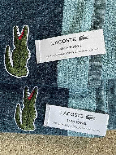 Lacoste Toallas 76 X 132 Cm