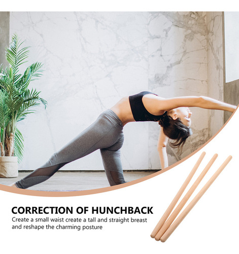 Palo De Yoga Mobility Stick Para Esculpir El Cuerpo, 5 Unida