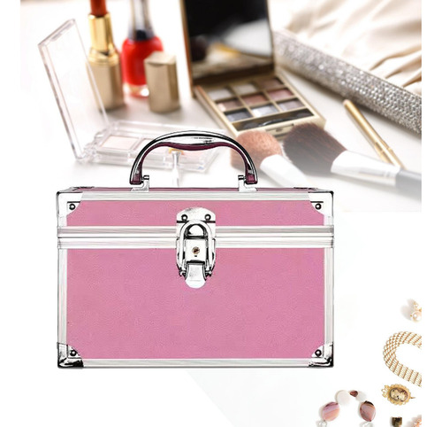 Z Caja De Almacenamiento De Cosméticos, Bolsa De Rosa
