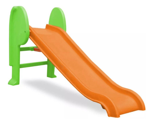 Tobogán Infantil Plástico Plegable 2 Escalones Juegos Jardín