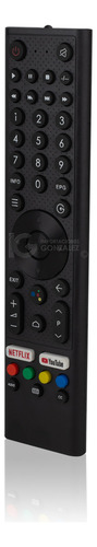 Control Remoto Compatible Con Sansui Android Smart 4k Tv Incluye 4 Pilas AAA Divitech®