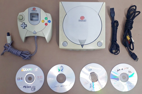 Console Sega Dreamcast Completo Controle Pronto Para Jogar