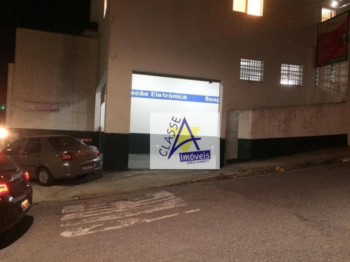 Imagem 3 de 9 de Salão Para Alugar, 220 M² Por R$ 5.900/mês - Vila Pires - Santo André/sp - Sl0087