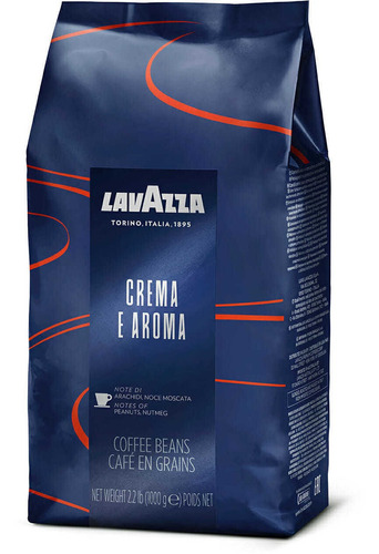 Cafe En Grano Lavazza Crema E Aroma Azul 1 Kg. Food Service