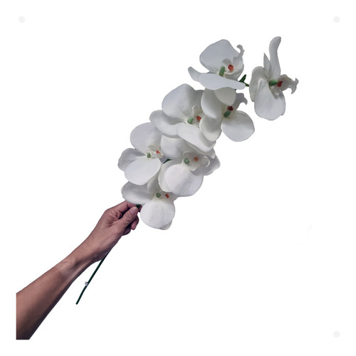 Orquidea Phalaenopsis Com 7 Artificial Premium 78cm