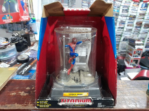 Figura Spiderman Titanium Series, Abierto (Usado)