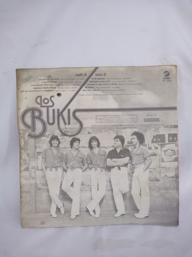 Lp Los Bukis Melody 1981 Disco Negro Traslúcido (Usado)