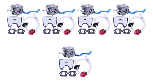 Carburador 5x Con Ajuste De Filtro De Aire Y Combustible Par