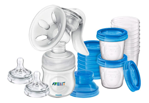 Kit Extrator De Leite Philips Avent Copos De Armazenamento