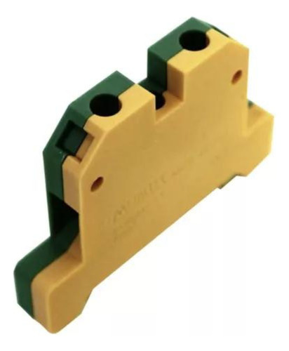 Kit 10 Conectores Terra 4mm Com Capa Trilhos Ts35 E Ts35