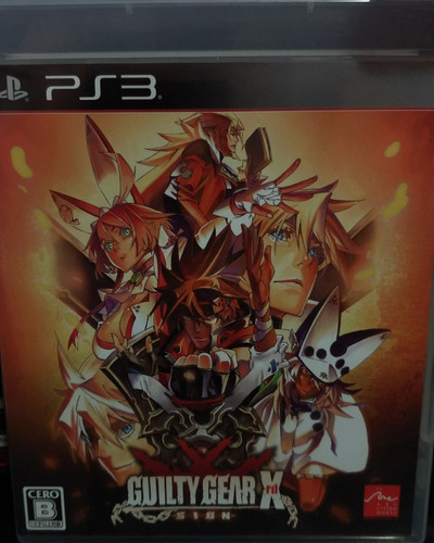 Ps3 Guilty Gear Xrd Sign Japones Videogame Accion Pelea Anim