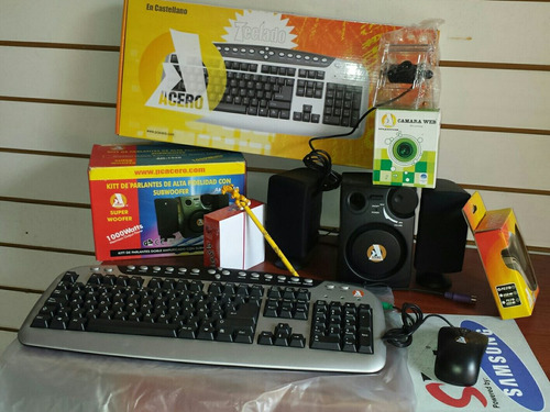 Renova Tu Pc Teclado Mouse Parlantes Camara Web