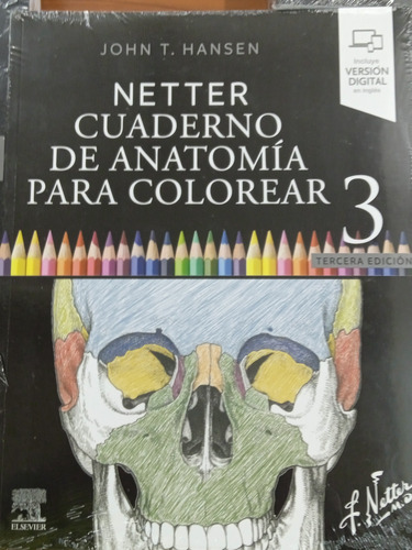 Netter Cuaderno De Anatomía Para Colorear 3 Hassen