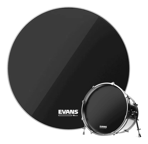 Parche Para Bombo De Bateria Evans 16 Eq3 Resonante No Port