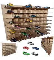Comprar Exhibidor De Carritos Hotwheels 72 Espacios Mdf Hotwheels